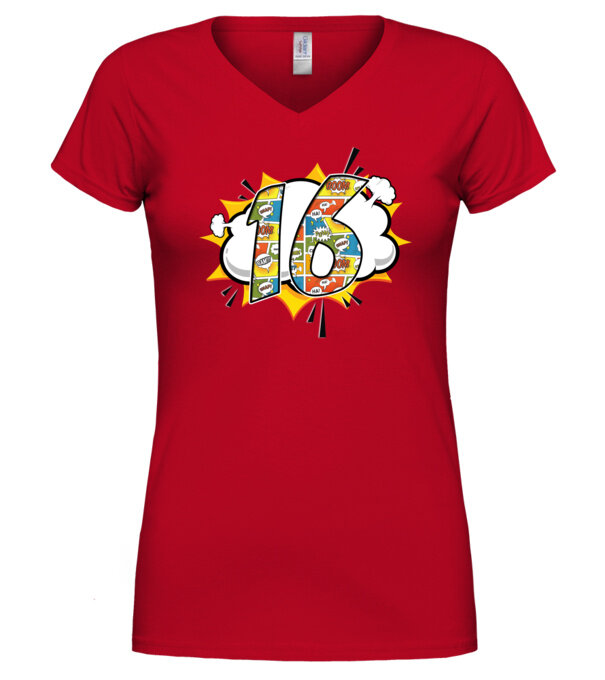  model  pe tricou