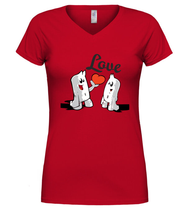  model  pe tricou