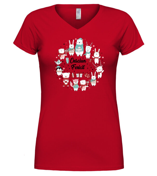  model  pe tricou
