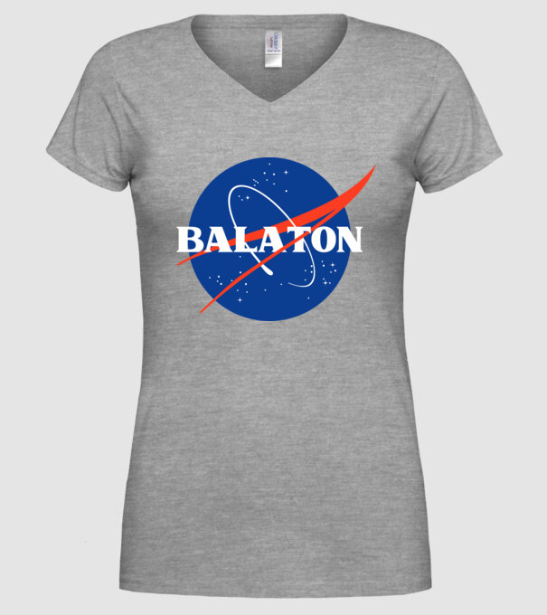 Nasa Balaton model gri pe tricou