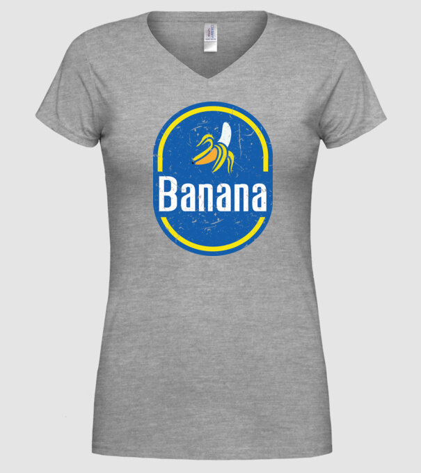 Banane carnaval model gri pe tricou
