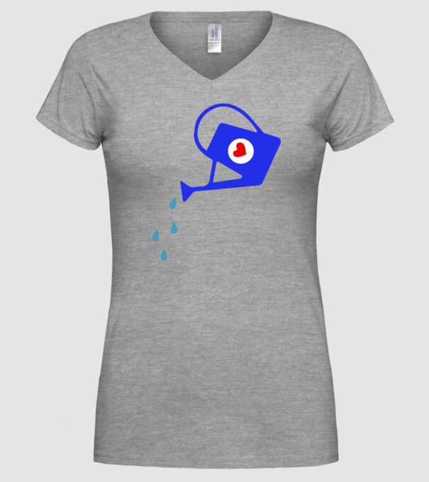 Cană de stropit model gri pe tricou