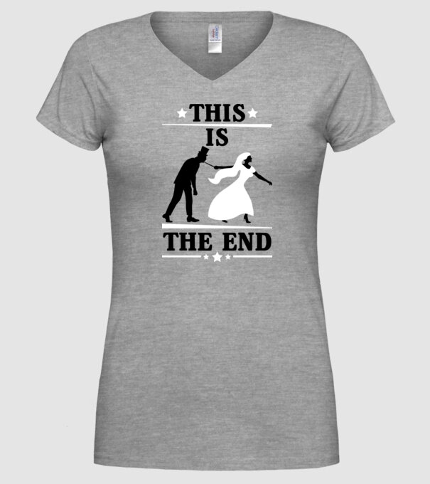 this is the end model gri pe tricou