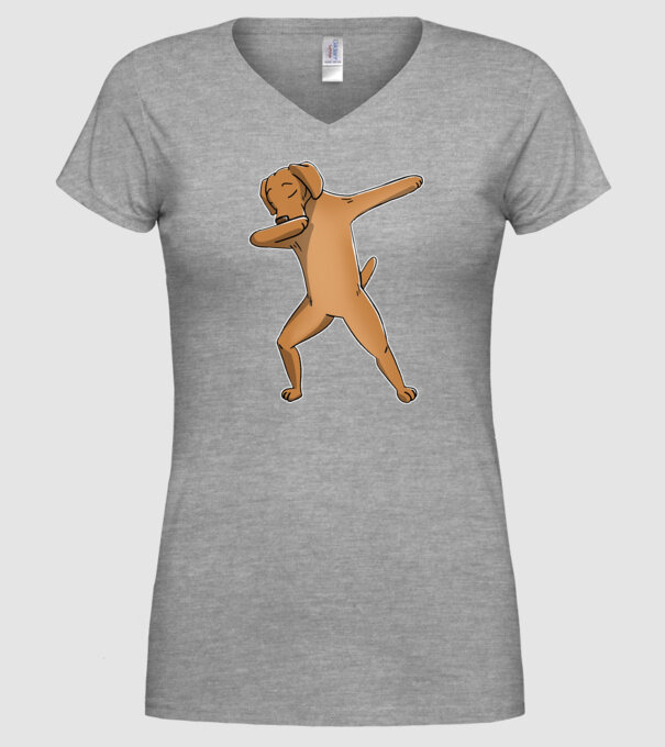 Vișlă DAB model gri pe tricou