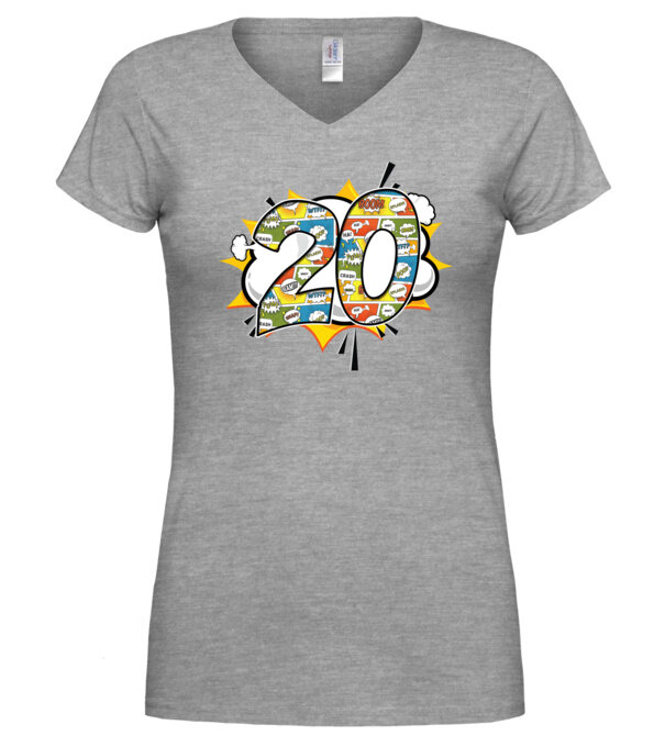  model  pe tricou