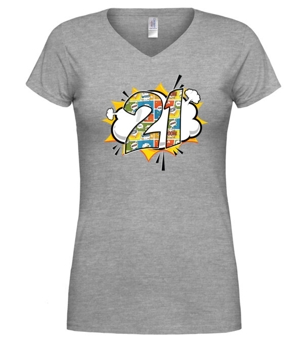  model  pe tricou