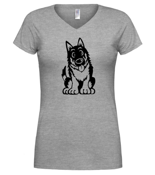  model  pe tricou