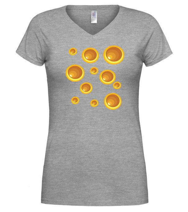  model  pe tricou