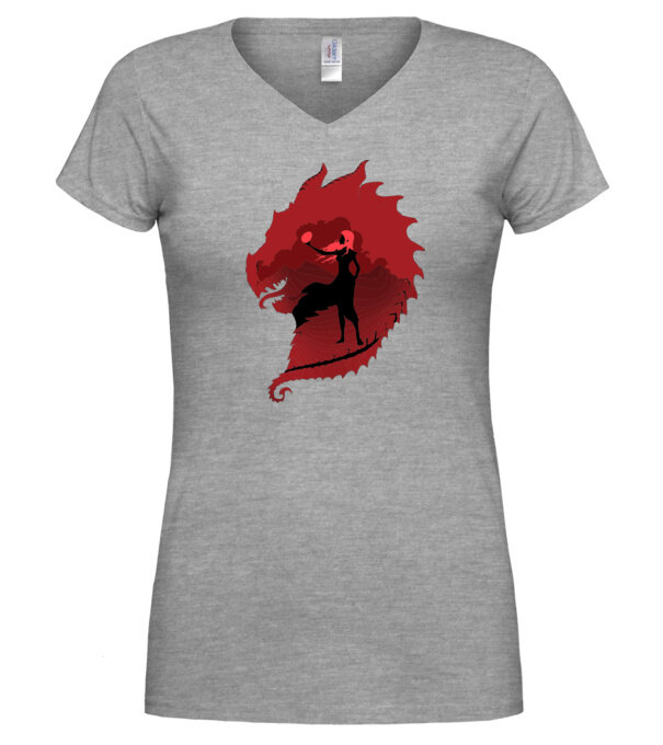  model  pe tricou
