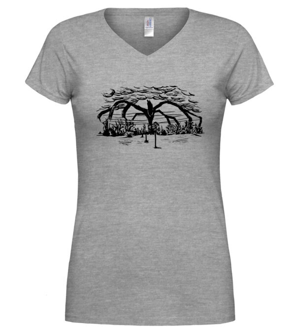  model  pe tricou