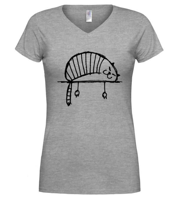  model  pe tricou