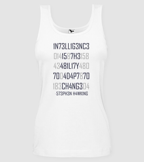 5Z3PH3N H4WK1NG model alb pe tricou