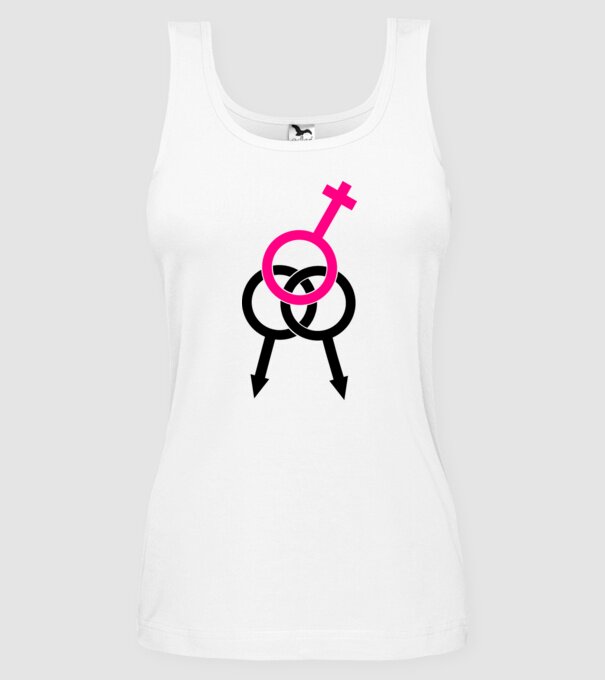 plăcere dublă model alb pe tricou
