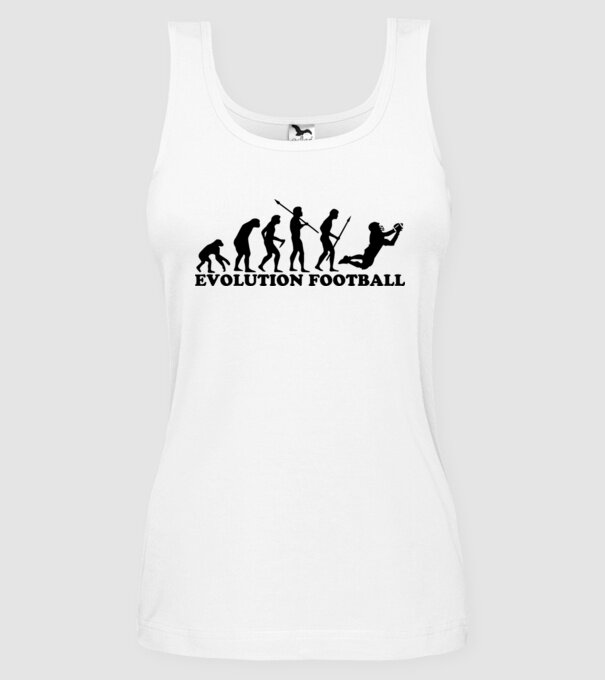 Evolution of football model alb pe tricou