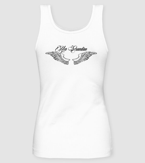 Her Guardian 2 model alb pe tricou