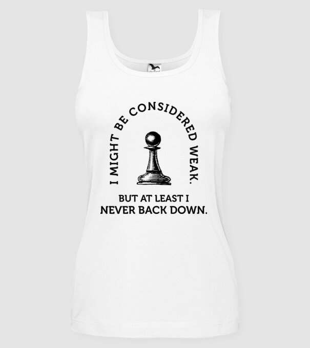 I might be considered weak lght model alb pe tricou