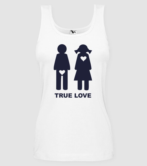 Dragoste Adevărată model alb pe tricou