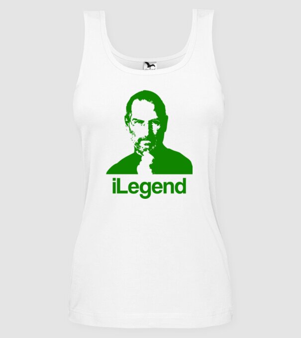 iLegend Steve Jobs model alb pe tricou