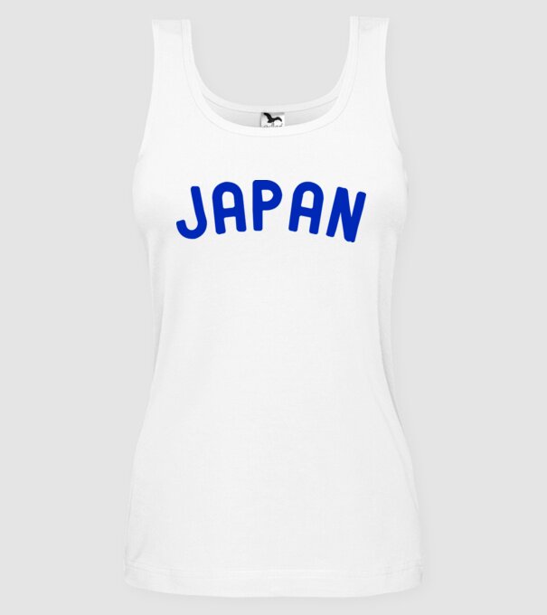 Japan model alb pe tricou