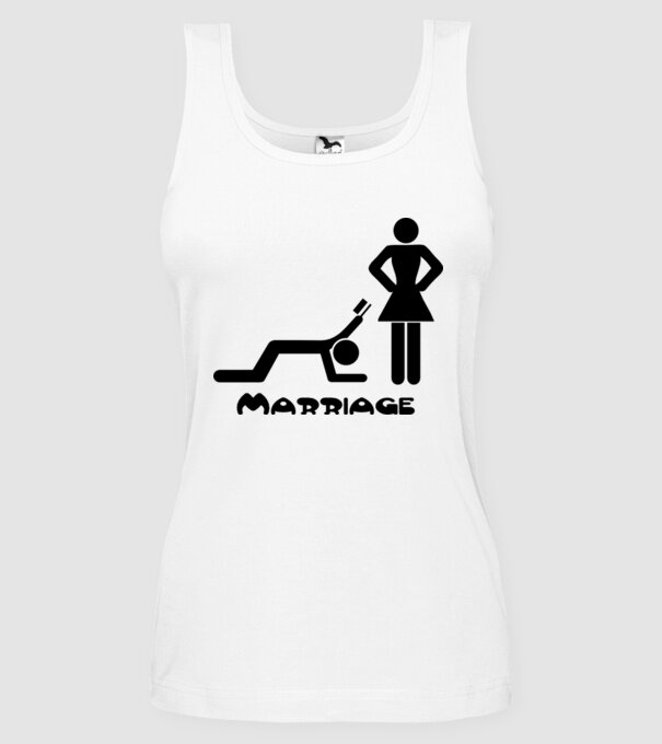 marriage model alb pe tricou