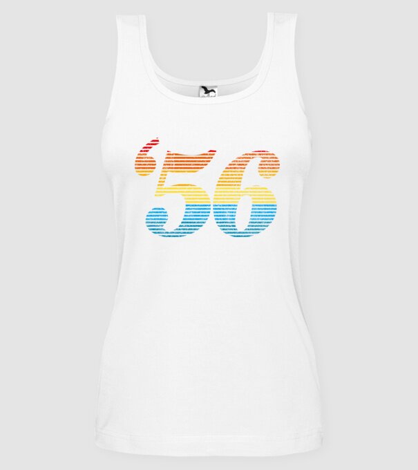 Retro Birthday 1956 model alb pe tricou