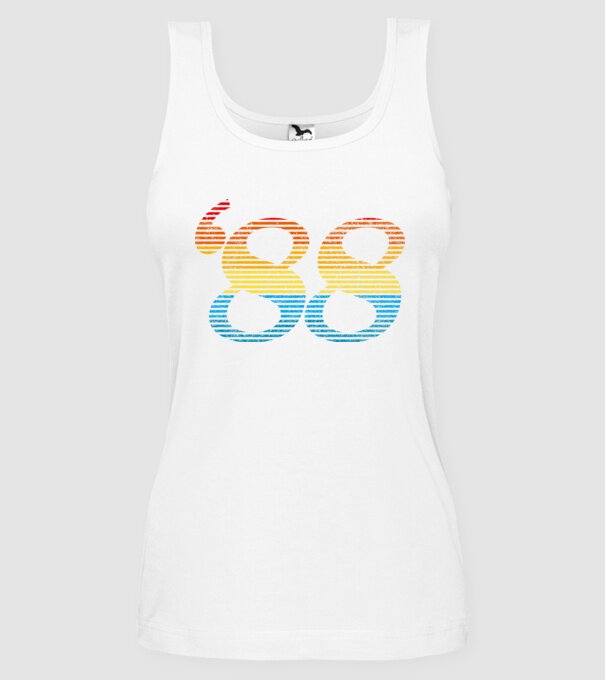Retro Birthday 1988 model alb pe tricou