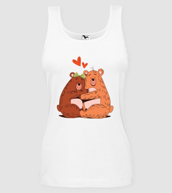 URȘI ÎNDRĂGOSTIȚI 3 model alb pe tricou