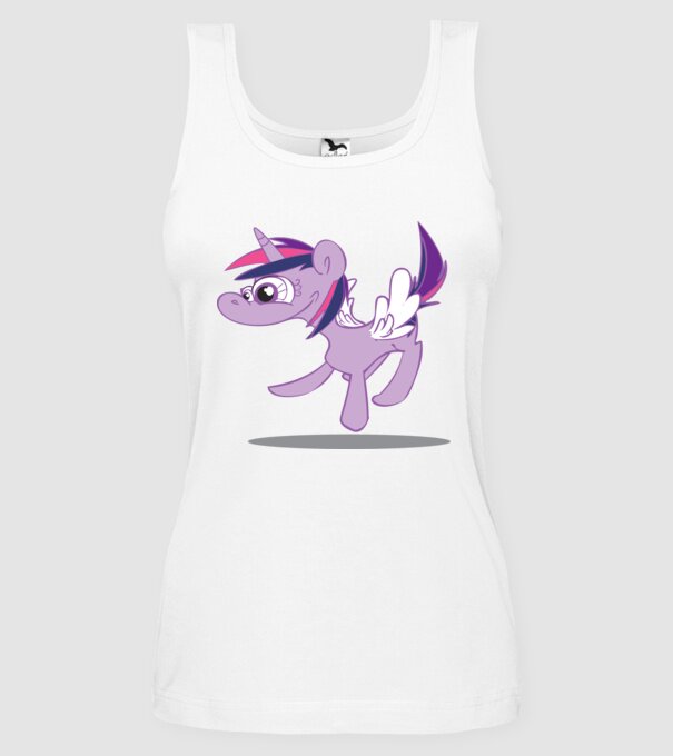 ugly my little pony model alb pe tricou