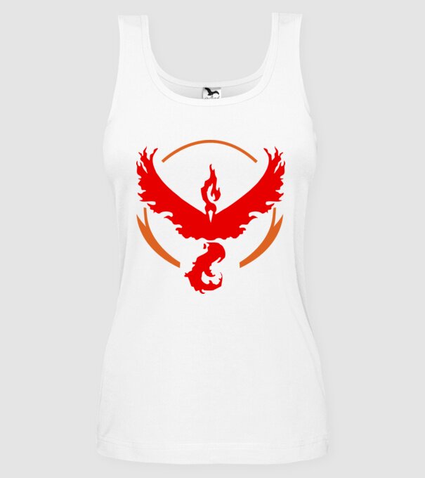 Valor team logo model alb pe tricou