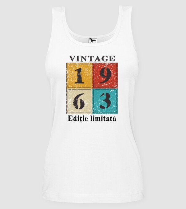 1963 - Ediție limitată model alb pe tricou