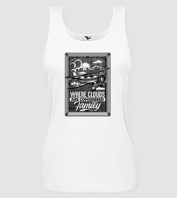 Avioane model alb pe tricou