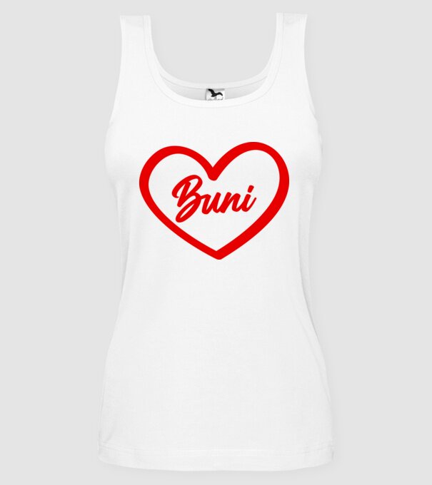 Buni model alb pe tricou