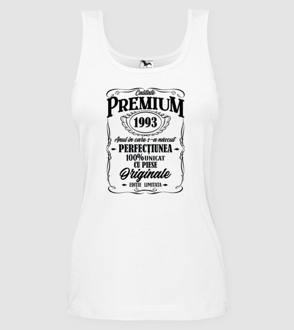 calitate premium -1993 - anul în care s-a născut - perfecțiunea - 100% unicat, cu piese originale, ediție limitată model alb pe tricou
