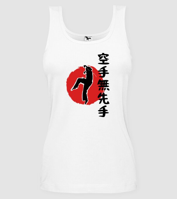 Larusso training japan model alb pe tricou