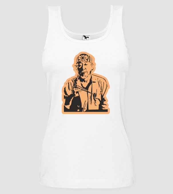 Mister miyagi cobra kai model alb pe tricou
