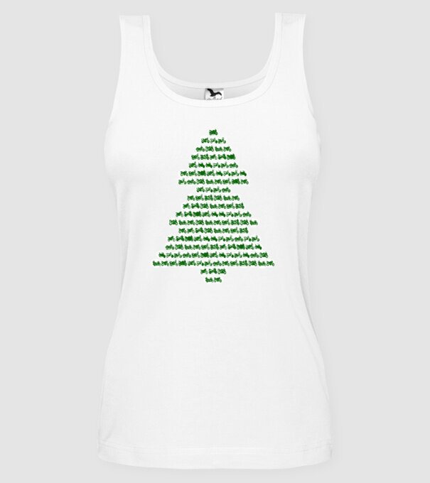 motorbike christtmas tree model alb pe tricou