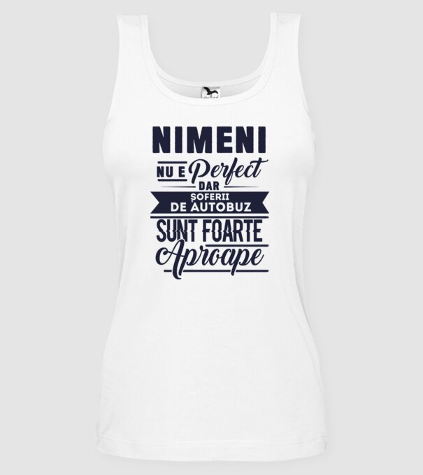 Nimeni nu e perfect, dar șoferii de autobuz sunt foarte aproape model alb pe tricou
