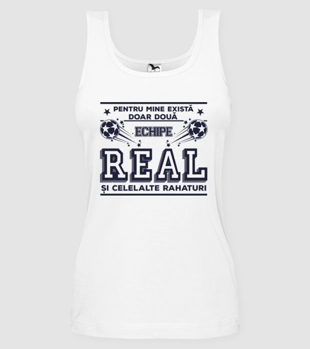Pentru mine există doar două echipe, Real și celelalte rahaturi model alb pe tricou