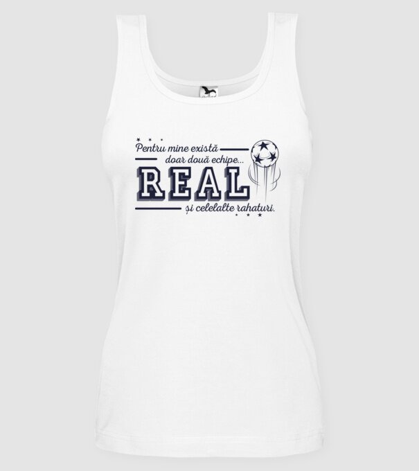 Pentru mine există doar două echipe, Real și celelalte rahaturi model alb pe tricou