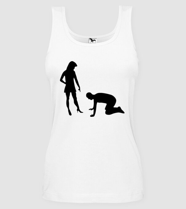 Sărut model alb pe tricou