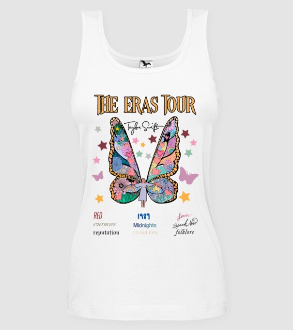 Taylor Swift eras fairy model alb pe tricou
