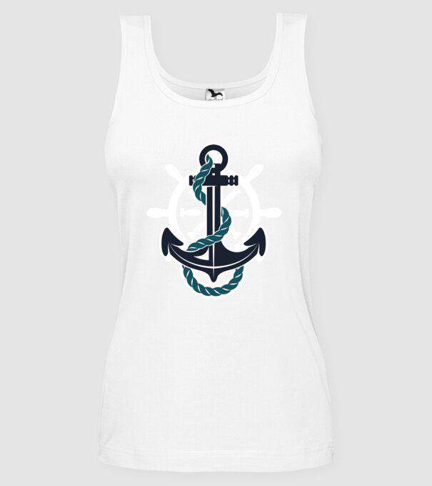 Vapoare model alb pe tricou
