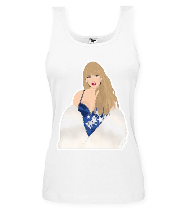  model  pe tricou