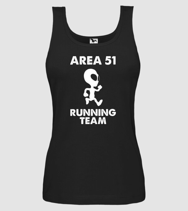 area51 running team model negru pe tricou
