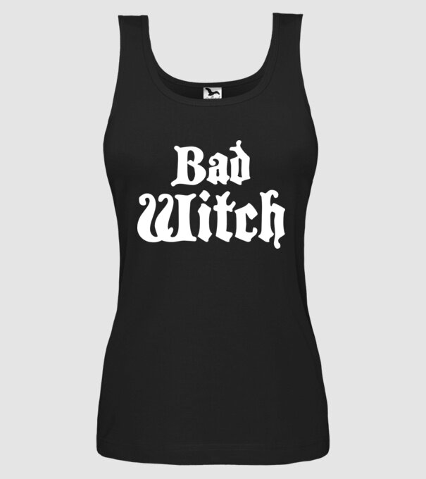Bad Witch tricou cuplu model negru pe tricou