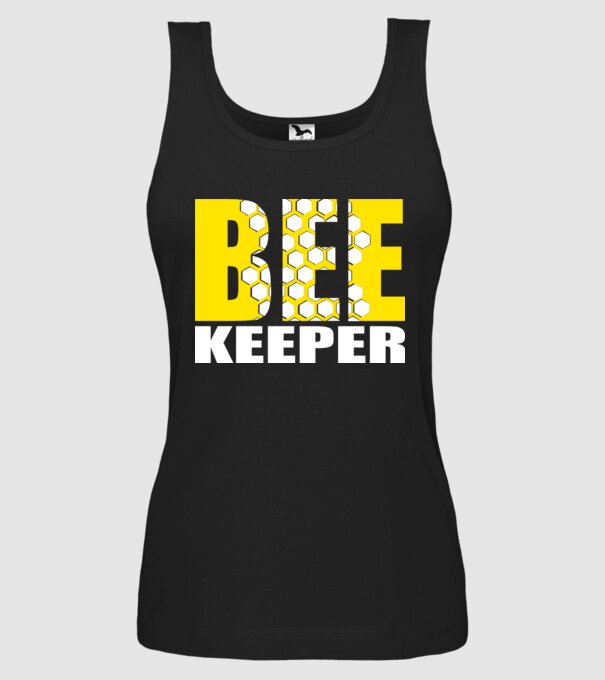 BeeKeeper model negru pe tricou