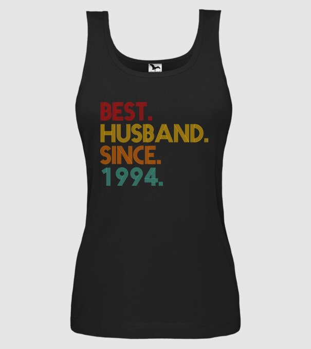 best husband since 1994 retro model negru pe tricou