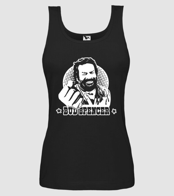 Bud Spencer model negru pe tricou