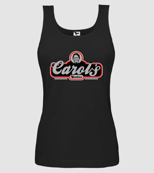 Carols cookies model negru pe tricou