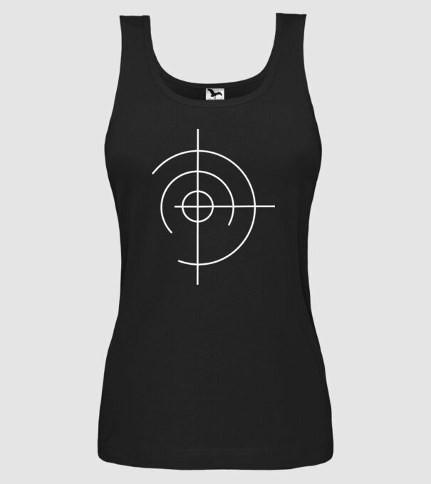 Aim shoot model negru pe tricou